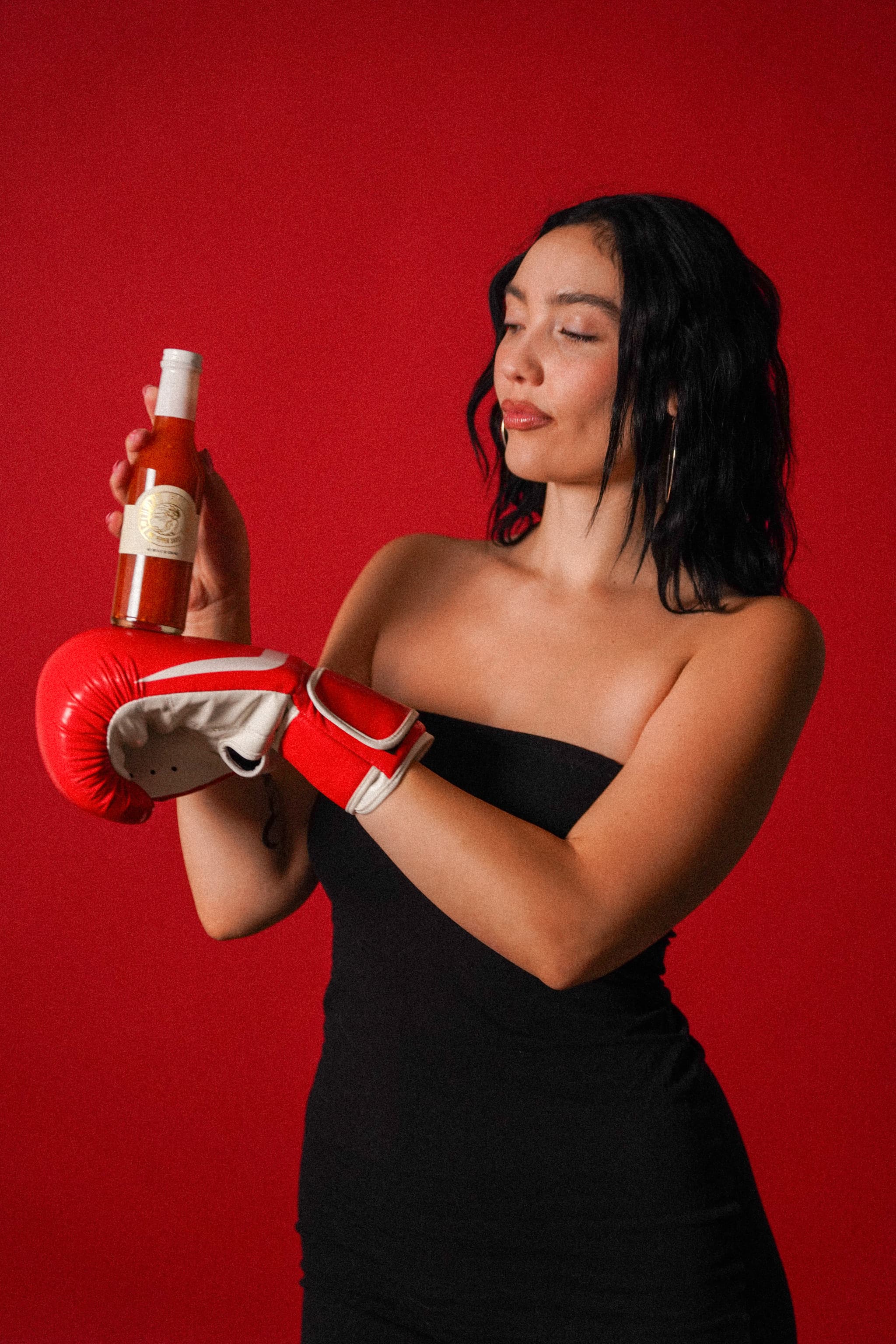 Editorial still from the 1971 Hook product shoot