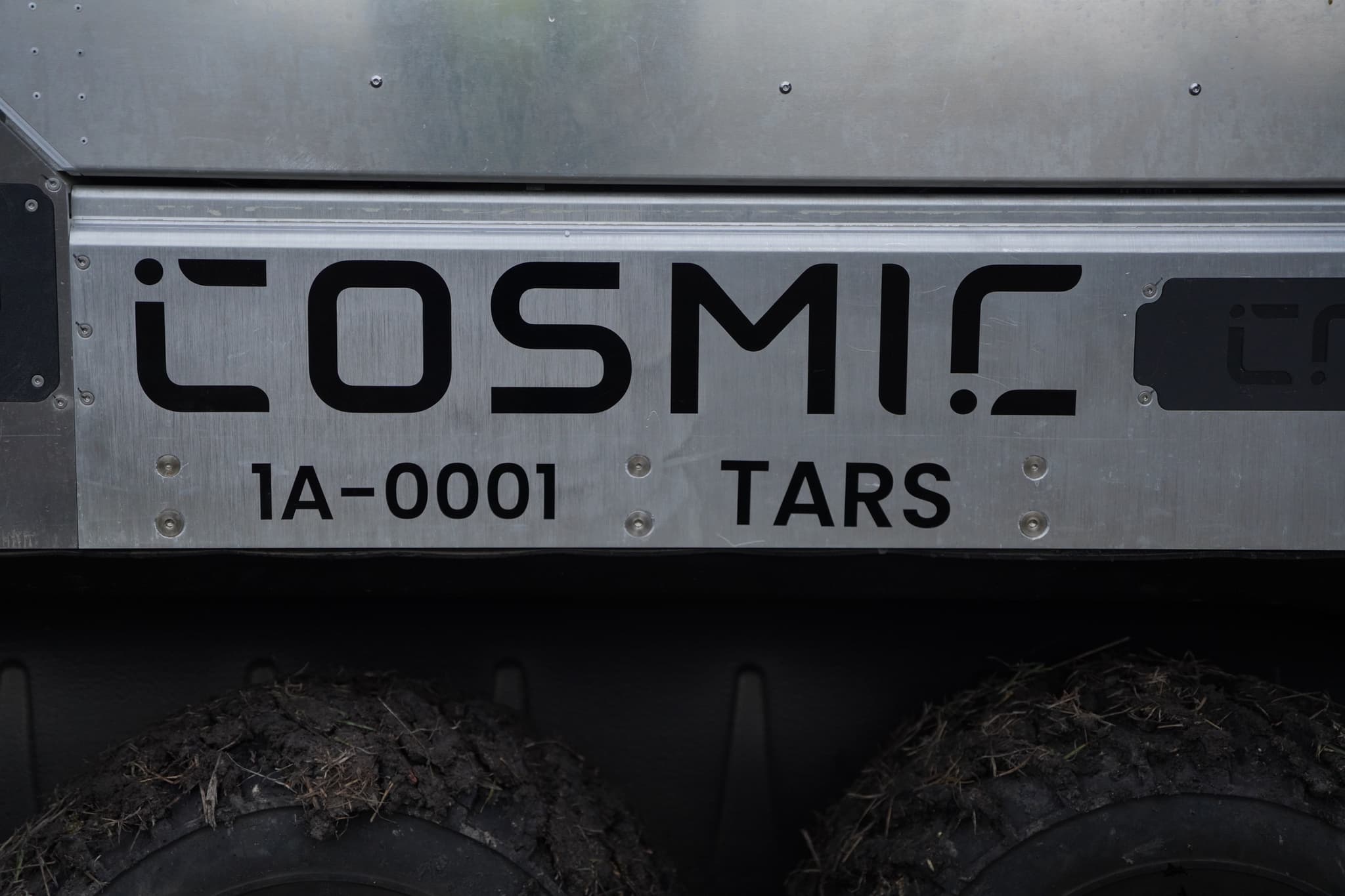 COSMIC 1A-0001 TARS nameplate detail